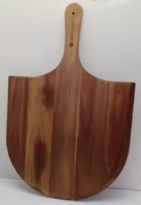 Large Wood Pizza Peel & Charcuterie Board by Heritage Acacia 22x14 inch - Picture 1 of 15