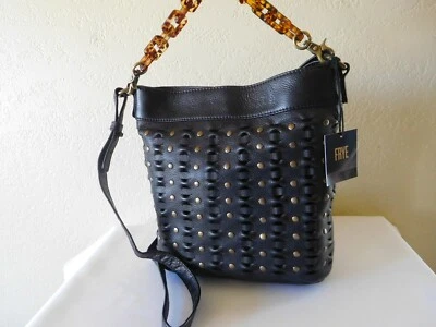 Nuevo Bolso Bandolera Frye Jade Bucket con Asa de Cuero y Asa de Tortuga  Foto 1 de 4