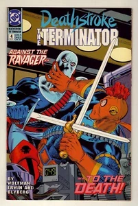 Deathstroke the Terminator #4 - Nov. 1991 DC - Mike Zeck cover - Near Mint (9.4) - Picture 1 of 1