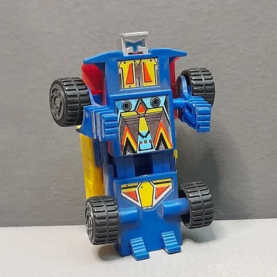 Remco ZYBOTS Zybotz Transforming Robot Dump Truck Retro 1985 Toy 1980s Vintage - Image 1 of 4