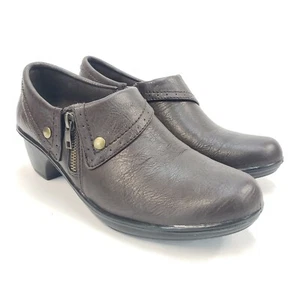 Zapatos de tiro Easy Street talla 9 Comfort Wave para mujer botas ligeras marrones  - Imagen 1 de 10