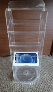 Jewelry Display Clear Acrylic Spinning Counter Top Case 21" Tall with 12 Shelves - Picture 1 of 6