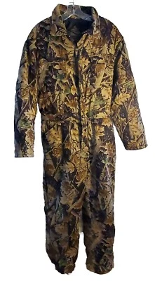 Northeast Outfitter Coveralls LARGE Insulated Camo Hunting Coveralls Lk-Nw    b8 - Image 1 of 4