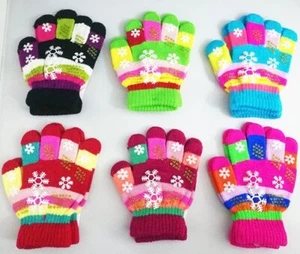 Charro Winter Gloves For Kids Small Size Various Colors Gift - Picture 1 of 7