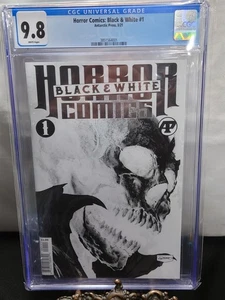 Horror Comics: Bianco e Nero #1 CGC 9.8 Antarctic Press 2021 - Foto 1 di 3