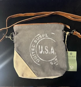Borsa a mano in tela Clea Ray - Foto 1 di 6