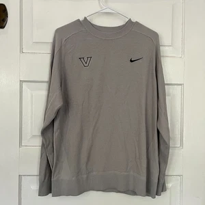 Tiger Woods TW Knit Golf Pullover Sweater Gray DR5291 077 Large Vanderbilt - Picture 1 of 7