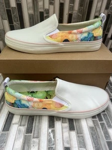 Sperry Crest Flower White Shoe Size 9.5 Women White - Picture 1 of 10