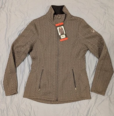 Womens Spyder Stryke Cable Knit Jacket Medium - Image 1 of 4