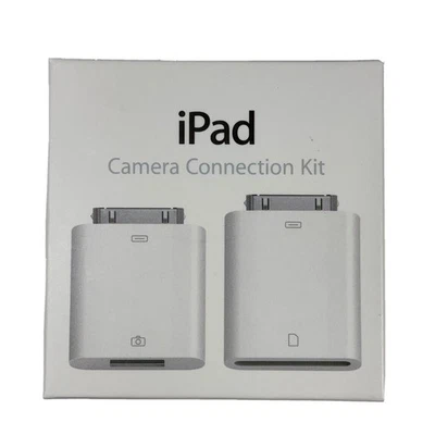 Apple iPad Camera Connection Kit 2010 NIB NOS Never Opened Adapters See Images - Image 1 of 4