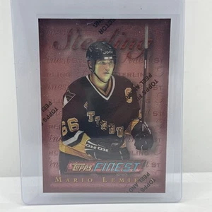 1995-96 Topps Finest - Mario Lemieux #150 W/coating - Picture 1 of 3