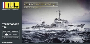 HEL81011 - Heller 1:400 - Torpedoboot T23 - Bild 1 von 1