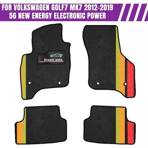 Car Mats For Volkswagen Golf7 MK7 2012-2019 5G Waterproof With Install Tool 4pc - Picture 1 of 2