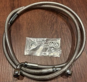 NEW - 46” Russell Street Legal Harley Front Upper Brake Line Kit 95-97 R08761DS - Picture 1 of 10