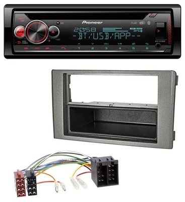 Pioneer MP3 DAB CD Bluetooth USB Autoradio für Iveco Daily (06-14) dunkelgrau - Bild 1 von 4