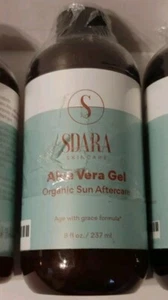 Aloe Vera Gel SDARA Bio Sonnennachsorge alle Hauttypen 8oz.  - Bild 1 von 5