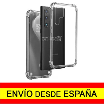 ONLINEX® Funda Silicona Antishock para SAMSUNG GALAXY S23 ULTRA Esquinas Reforzadas a5684