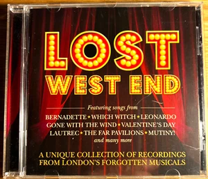 LOST WEST END: songs fr London's forgotten musical -- pristine CD - Foto 1 di 3