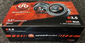 Altavoz DB Drive S3.5 Speed Series 3.5" 2 VÍAS 150 MAX 40 Potencia nominal - Imagen 1 de 12