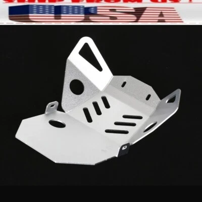 US SILVER Skid Plate Engine Guard Cover  For HONDA XR250 /BAJA/MOTARD  1995-2007 - Image 1 of 4