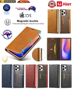 PU+TPU Matching Frosted Horizontal Flip Leather Case with Holder&Card For iPhone - Picture 1 of 11