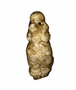 GENUINE MOTHER OF PEARL ShellHAND CRAFTED POODLE Made In USA TENN.SHELL COMPANY - Picture 1 of 7