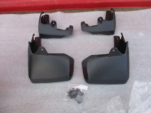 2018-2023 Subaru Crosstrek Splash Guards Flaps Set Four NEW J101SFL600 OEM - Picture 1 of 10