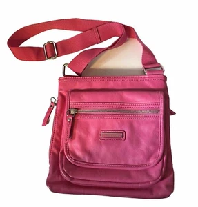 Tyler Rodan Magenta Crossbody Purse - Picture 1 of 9