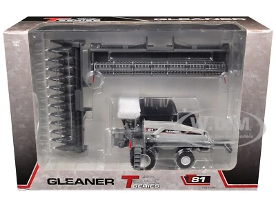 GLEANER T81 COMBINE W/GRAIN & 12 ROW CORN HEADS GRAY 1/64 BY SPECCAST SCT970 - Image 1 of 3