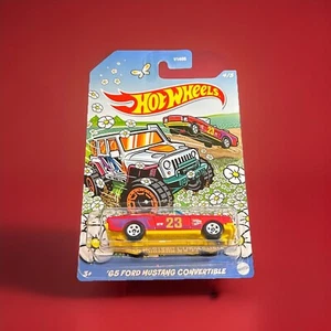 2023 Hot Wheels '65 Ford Mustang Convertible 4/5 Spring Series – Red - Picture 1 of 2
