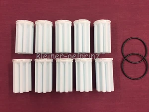 10 x Heizölfilter hellblau 50 μm Siku Sieb Filtereinsatz mit 2 O-Ringen im Set - Bild 1 von 1