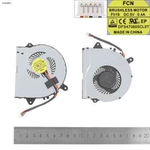 Laptop Cooling Fan for Lenovo Ideapad 300-14ISK 300-15ISK - Foto 1 di 3
