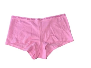 Juicy Couture Pink Boxer Style Women’s Briefs Size M Brand New No Tags - Picture 1 of 3