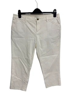 Relativity Women's White Casual Capri Pants Size 12P  - Picture 1 of 8