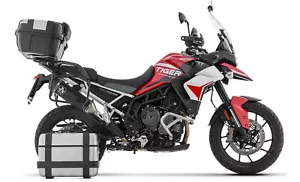 AUSPUFF ARROW VELOCE ALUMINIUM DARK FÜR DUCATI TRIUMPH TIGER 850/900 20-23 - Picture 1 of 3