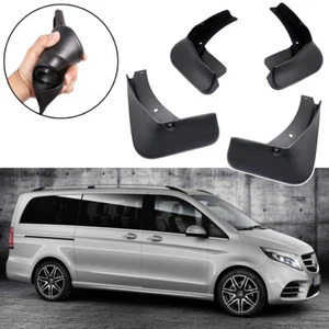 Car Mud Flaps Splash Guard Mudguard for Mercedes-Benz V-Class AMG-Line 2015-2022 - Picture 1 of 9