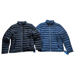 Nautica Mens Water Wind Resistant Classic Performance Quilted Puffer Jacket $195 - Picture 1 of 30