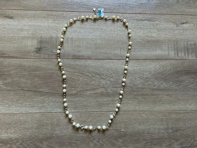 Charter Club Statement 塔金色珍珠长项链 — 第 1/4 张图片