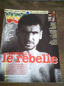REVUE V S D 1995 CANTONA LE REBELLE MANCHESTER AUXERRE - Imagen 1 de 5