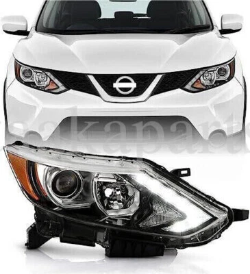 Right Headlamp For 2017 2018 2019 Nissan Rogue Sport Halogen Headlight Assembly - Image 1 of 4