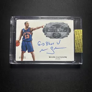 Mark Jackson 2016-17 FLAWLESS BASKETBALL AUTO 06/25 Card #FA-MJ KNICKS - Picture 1 of 10