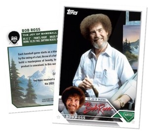2023 Topps x Bob Ross "The Joy of Baseball" YOU PICK CARDS SOLD OUT