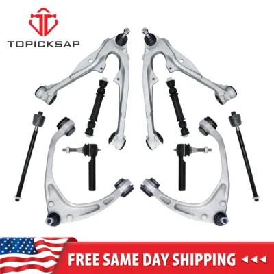 Juego de brazo de control superior inferior de aluminio para Silverado 1500 Escalade 2015 2016 Foto 1 de 4