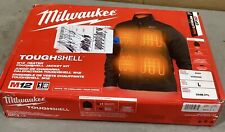 USED JACKET ONLY Milwaukee Tool 204B-21L M12 Heated Toughshell Jacket