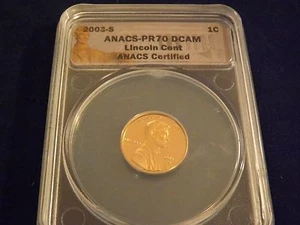 2003- S Penny ANACS PR 70RD DCAM - Picture 1 of 2
