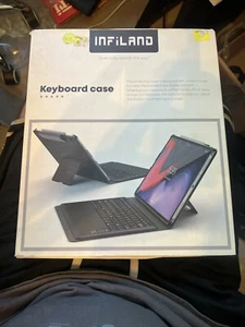 Infiland Keyboard Stand Case Cover for iPad Air 2 / Air  - Picture 1 of 2