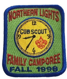 Pfadfinder BSA Nordlichter Jungpfadfinder Familie Camporee Herbst 1998 Aufnäher - Bild 1 von 4