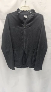 Chaqueta polar Under Armour para mujer talla grande negra con cremallera completa - Imagen 1 de 5