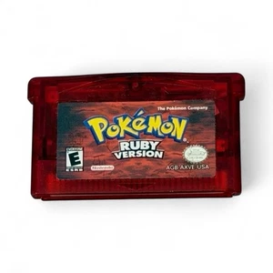 Pokemon Versión Rubí (Nintendo Game Boy Advance, 2003) Solo Cartucho - Probado - Imagen 1 de 7