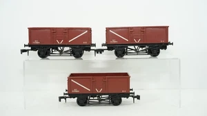 Lima O Scale 16T 4-Wheel Gondola Set of 3x No Box B5 - Picture 1 of 10